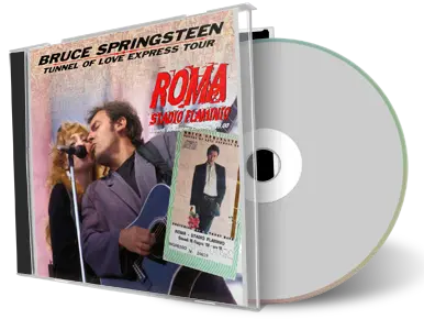 Artwork Cover of Bruce Springsteen 1988-06-16 CD Roma Audience