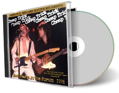 Artwork Cover of Cheap Trick 1977-12-31 CD Long Beach Audience