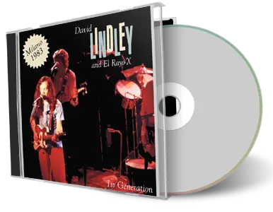 Artwork Cover of David Lindley and El Rayo-X 1983-03-28 CD Milano Audience