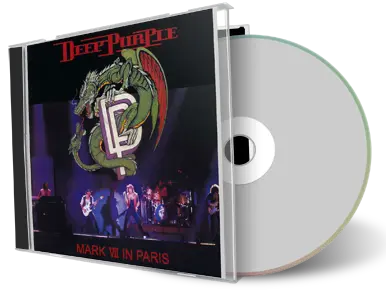 Artwork Cover of Deep Purple 1993-10-19 CD Paris Audience