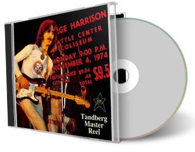 Artwork Cover of George Harrison 1974-11-04 CD Seattle Audience