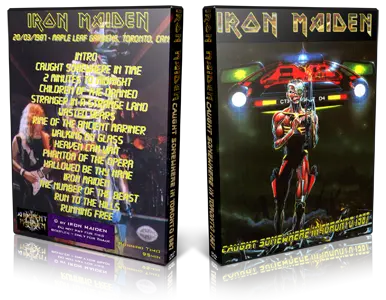 Artwork Cover of Iron Maiden 1987-03-20 DVD Toronto Audience