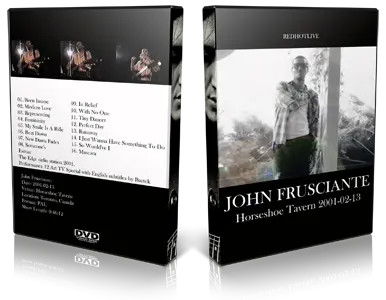 Artwork Cover of John Frusciante 2001-02-13 DVD Toronto Audience