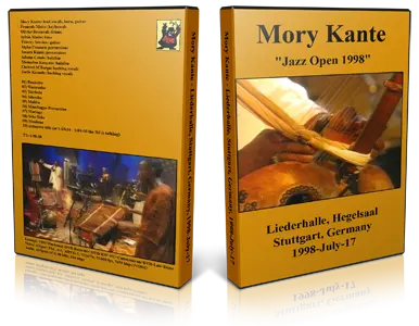 Artwork Cover of Mory Kante 1988-07-17 DVD Stuttgart Proshot