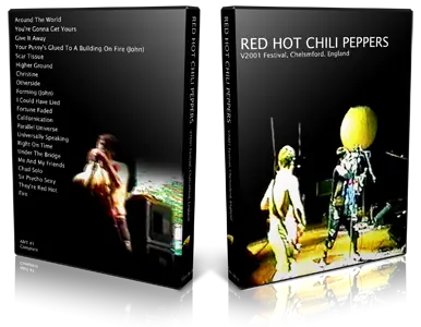 Artwork Cover of Red Hot Chili Peppers 2001-08-19 DVD Chelsemford Audience