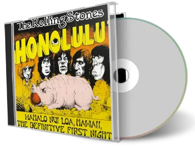 Artwork Cover of Rolling Stones 1973-01-21 CD Mahalo Nui Loa Audience