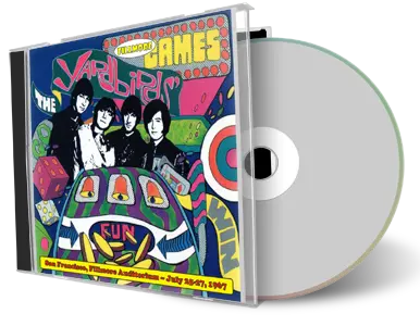 Artwork Cover of The Yardbirds 1967-07-26 CD San Francisco Audience
