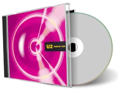 Artwork Cover of U2 1993-08-28 CD Dublin Soundboard