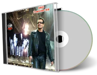 Artwork Cover of U2 2010-09-11 CD Zurich Soundboard