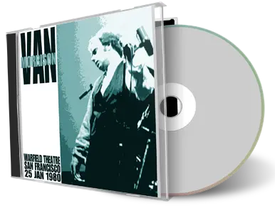 Artwork Cover of Van Morrison 1980-01-25 CD San Francisco Soundboard
