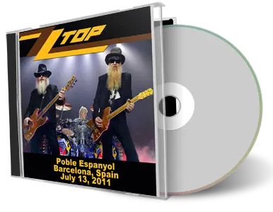 Artwork Cover of ZZ Top 2011-07-13 CD Barcelona Audience