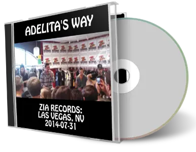 Artwork Cover of Adelitas Way 2014-07-31 CD Las Vegas Audience