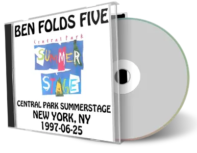 Artwork Cover of Ben Folds Five 1997-06-25 CD New York City Audience