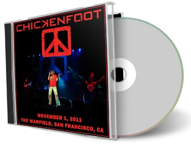 Artwork Cover of Chickenfoot 2011-11-01 CD San Francisco Audience