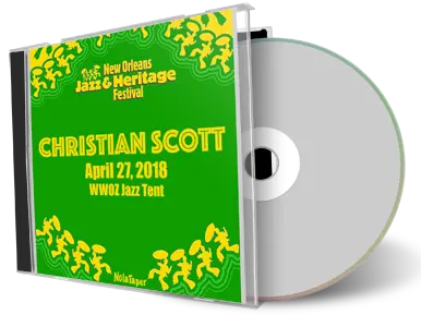 Artwork Cover of Christian Scott 2018-04-27 CD New Orleans Soundboard