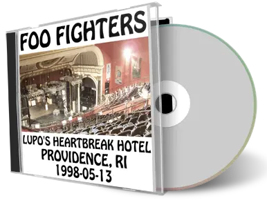 Artwork Cover of Foo Fighters 1998-05-13 CD Providence Audience