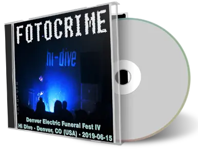 Artwork Cover of Fotocrime 2019-06-15 CD Denver Audience