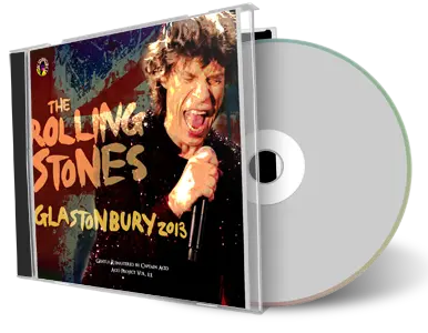 Artwork Cover of Rolling Stones 2013-06-29 CD Glastonbury Soundboard