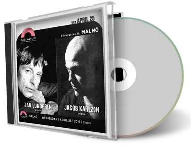 Artwork Cover of Jan Lundgren and Jacob Karlzon 2018-04-25 CD Malmo Soundboard