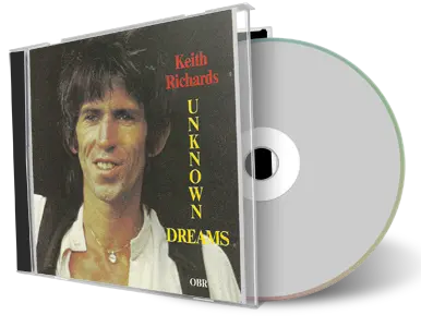 Artwork Cover of Keith Richards Compilation CD Unknown Dreams 1981 Soundboard