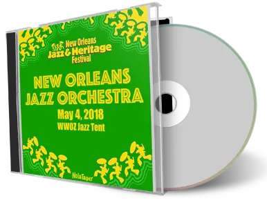 Artwork Cover of New Orleans Jazz Orchestra 2018-05-04 CD New Orleans Soundboard