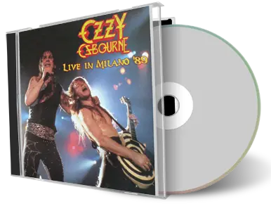 Artwork Cover of Ozzy Osbourne 1989-04-17 CD Milan Audience