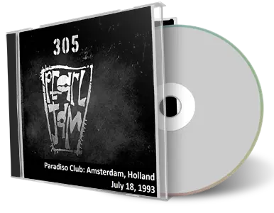 Artwork Cover of Pearl Jam 1993-07-18 CD Amsterdam Audience
