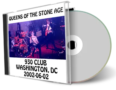 Artwork Cover of Queens of The Stone Age 2002-06-02 CD Washington Audience