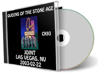 Artwork Cover of Queens of The Stone Age 2003-02-22 CD Las Vegas Audience