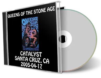 Artwork Cover of Queens of The Stone Age 2005-04-17 CD Santa Cruz Audience