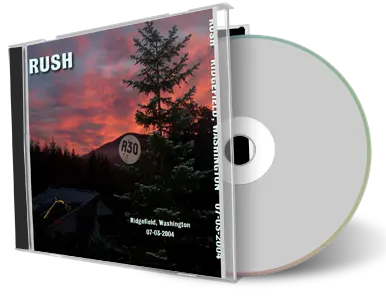 Artwork Cover of Rush 2004-07-03 CD Ridgefield Audience