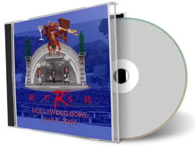Artwork Cover of Rush 2004-07-06 CD Hollywood Audience