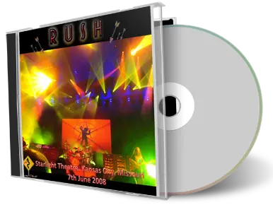 Artwork Cover of Rush 2008-06-07 CD Kansas City Audience