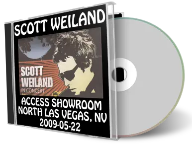 Artwork Cover of Scott Weiland 2009-05-22 CD Las Vegas Audience