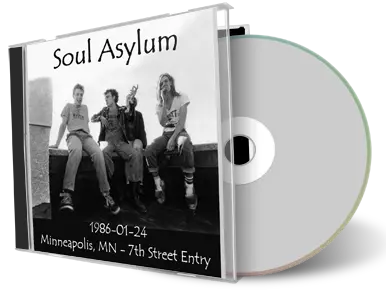 Artwork Cover of Soul Asylum 1986-01-24 CD Minneapolis Audience