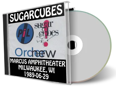 Artwork Cover of Sugarcubes 1989-06-29 CD Milwaukee Audience