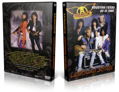 Artwork Cover of Aerosmith 1988-02-15 DVD Houston Proshot