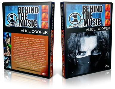 Artwork Cover of Alice Cooper Compilation DVD Behind The Music Proshot