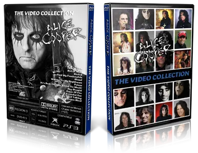 Artwork Cover of Alice Cooper Compilation DVD Video Collection Proshot