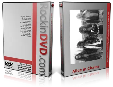 Artwork Cover of Alice In Chains 1992-10-15 DVD Hollywood Audience
