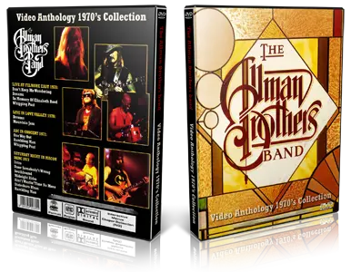 Artwork Cover of Allman Brothers Band Compilation DVD Video Anthology 1970 Proshot