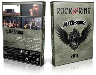 Artwork Cover of Alter Bridge 2011-06-05 DVD Rock Am Ring Proshot