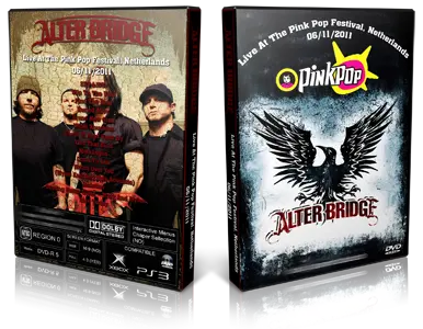 Artwork Cover of Alter Bridge 2011-06-11 DVD Pink Pop Festival Proshot