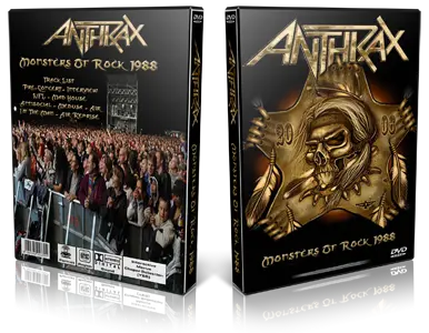 Artwork Cover of Anthrax 1988-09-10 DVD Monsters Of Rock Proshot