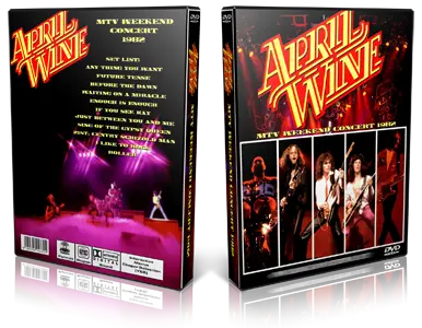 Artwork Cover of April Wine 1982-09-24 DVD MTV Weekend Concert Proshot