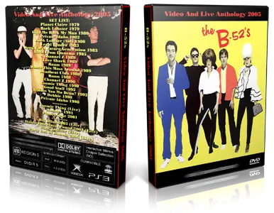 Artwork Cover of The B-52s Compilation DVD Video And Live Anthology 2005 Proshot
