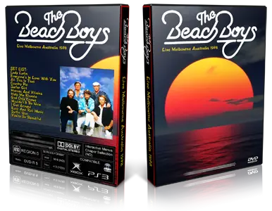 Artwork Cover of Beach Boys Compilation DVD Melbourne 1978 Proshot