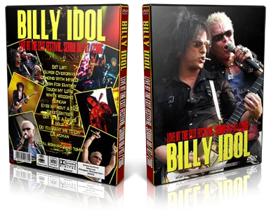 Artwork Cover of Billy Idol 2006-08-07 DVD Exit Festival Proshot