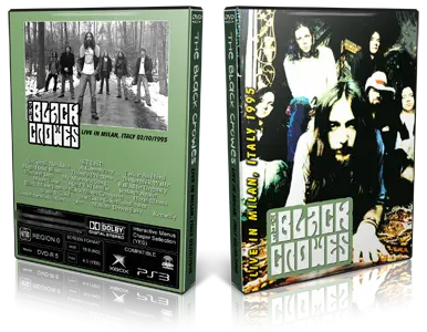 Artwork Cover of Black Crowes 1995-02-10 DVD Milan Proshot