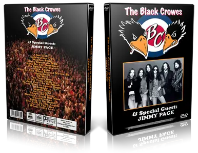 Artwork Cover of Black Crowes Compilation DVD Greek Theatre 1999 Proshot
